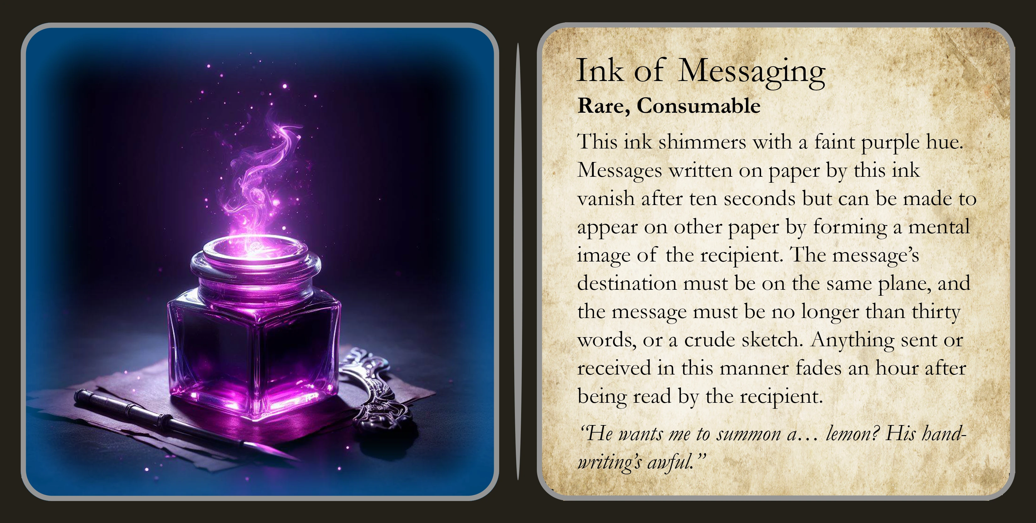 Ink of Messaging