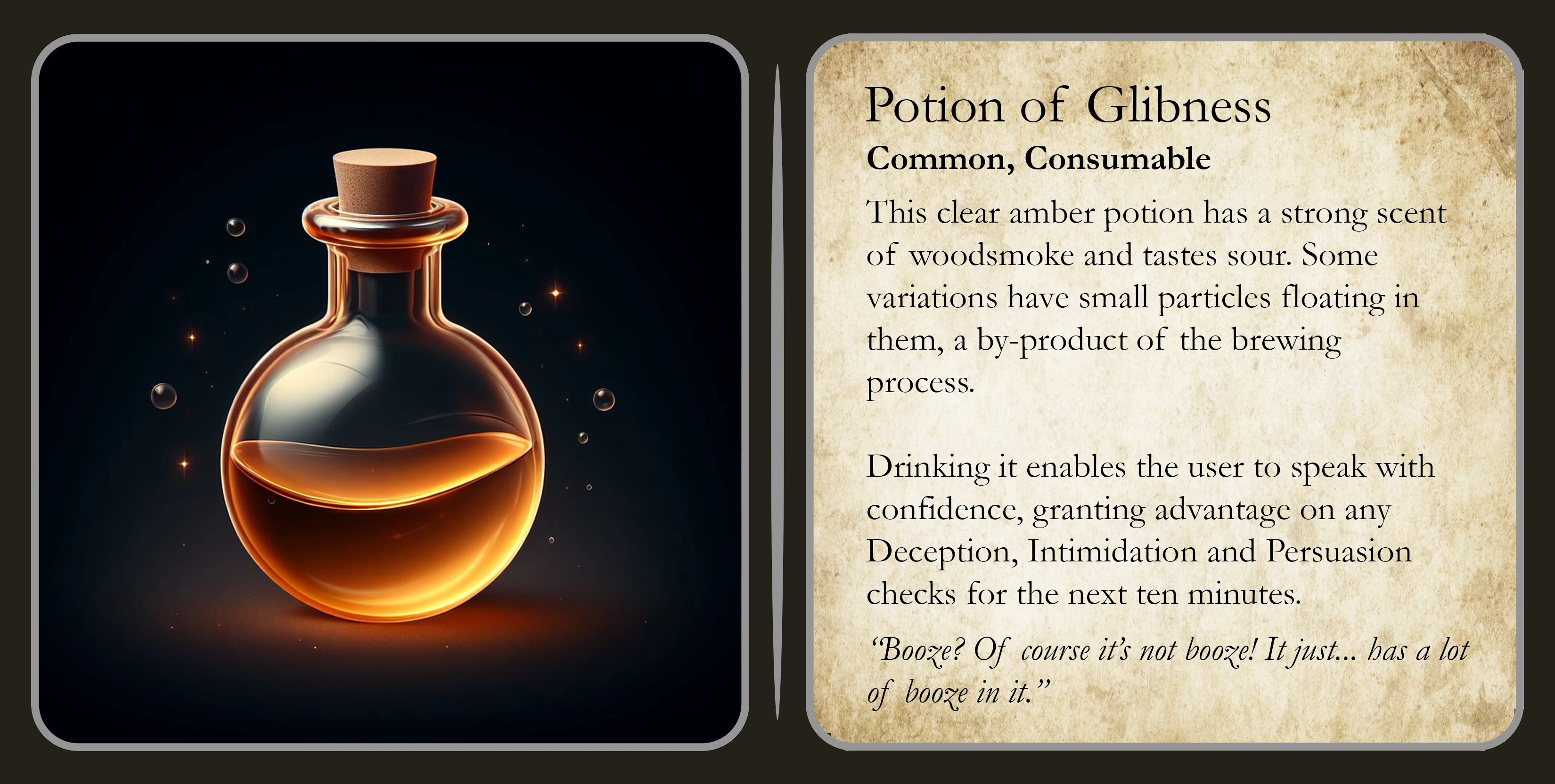 Potion of Glibness