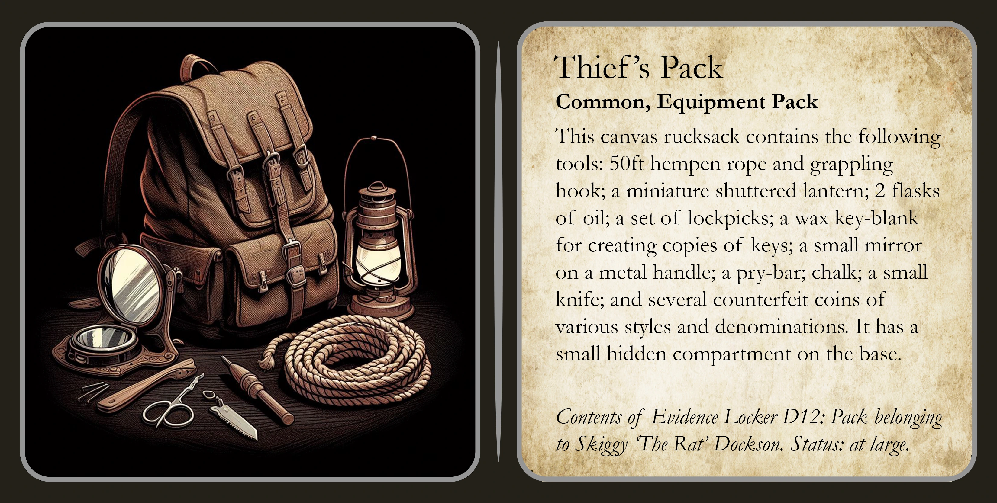 Thief's Pack