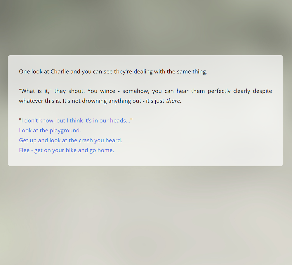 The Hum — in-game screenshot
